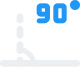 90 Degree Angle icon