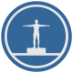 Schwimmen Rückansicht icon