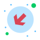 下向き矢印 icon