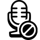 Bloque micrófono icon