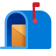 문자와 메일 박스 icon