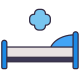 Lit d&#39;hôpital icon