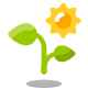 太陽の下の植物 icon