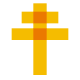 croix patriarcale icon
