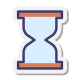 Reloj de arena vacío icon