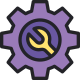 Cogwheel icon