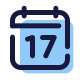 Kalender 17 icon