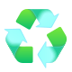 Signo de reciclaje icon