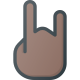 Rock Gesture icon