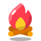 Campfire icon