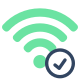 Wi-Fi connecté icon