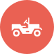 externe-auto-voyage-et-transport-glyphe-sur-cercles-amoghdesign icon