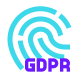 Huella digital GDPR icon