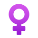 여성 기호 이모티콘 icon