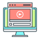 E-learning icon