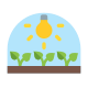 iluminación de plantas icon