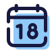 Kalender 18 icon