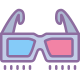 3D Glasses icon