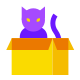 猫箱入り icon