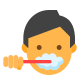 lavarsi i denti icon