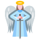 ange avec l'épée icon