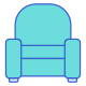 Armchair icon