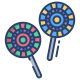 Rainbow Lollipop Candy icon