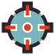 Zentrum der Schwerkraft icon