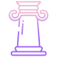 Ionic Greek Pillar icon