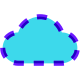 虚线的云 icon