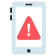 mobile error icon