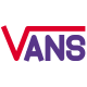 Vans an american manufacturer of skateboarding shoes icon