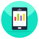 Mobile Business Report icon