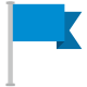 Blue Flag icon