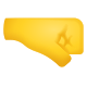 Emoji mit der nach rechts gerichteten Faust icon