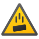落下物の危険 icon