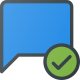 Checked Message icon