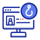 phising; computer; attact; hook; user; identity; privacy icon