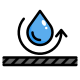 water repellent icon