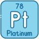 Platinum icon