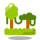 floresta tropical icon