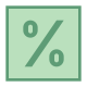 Percentuale 2 icon