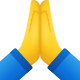 emoji-de-manos-juntadas-1 icon