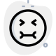 Neutral baby face emoji pictorial representation layout icon