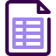 Table file icon