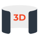 3D Reel icon
