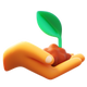 Einpflanzen per Hand icon