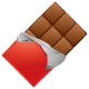 emoji de barra de chocolate icon