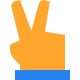 Hand Peace icon