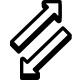 Left and Right Arrows icon